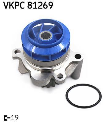 Bomba de água SKF ref. VKPC 81269